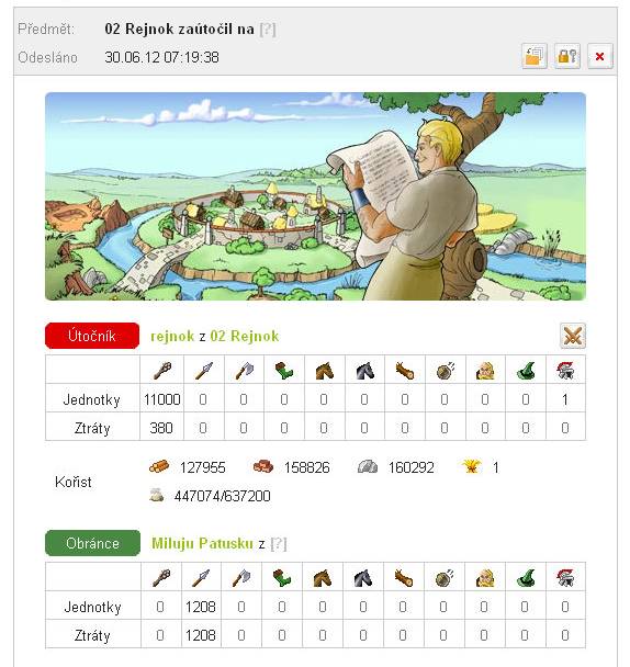Čištění opuštěného účtu