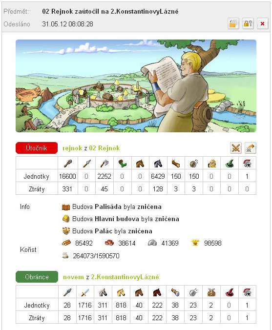 Novem - Vykatování hlávky (zůstala jen produkce polí, sklad a sýpky)