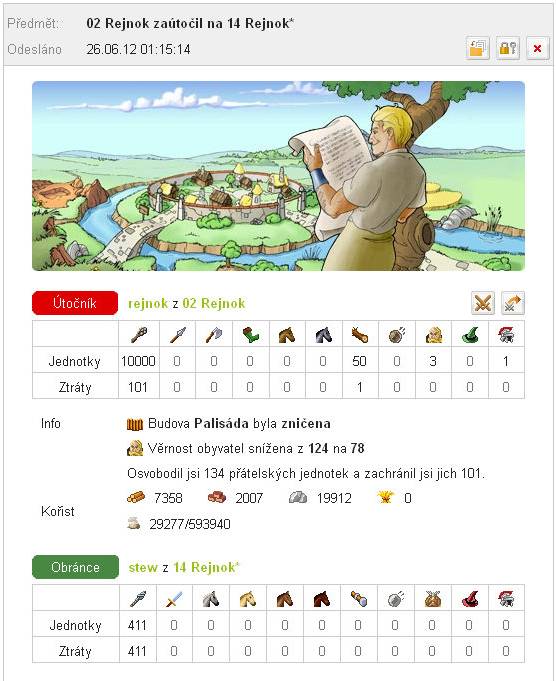 Stew - přebírání vesnice